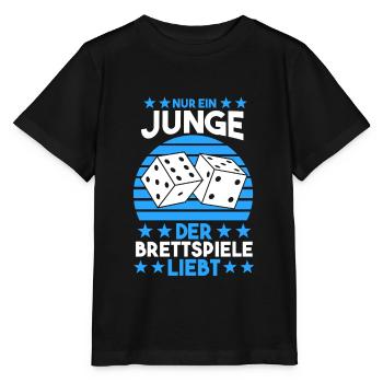 Brettspiel Brettspiele - Stanley/Stella Kinder T-Shirt MINI CREATOR  - Schwarz - Vorne - Mikhail (115cm)