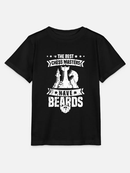 Schach Schachfigur - Stanley/Stella Kinder T-Shirt MINI CREATOR - Schwarz