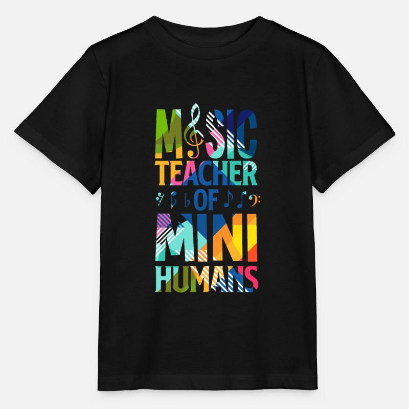 École de professeur de musique - T-shirt bio MINI CREATOR Stanley/Stella Enfant - noir