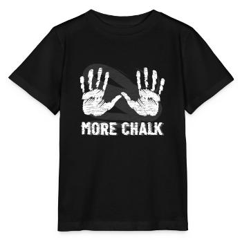 More Chalk Bouldering Boulderer Climbing - Stanley/Stella MINI CREATOR Kids’ T-Shirt - black - Front - Mikhail (115cm)