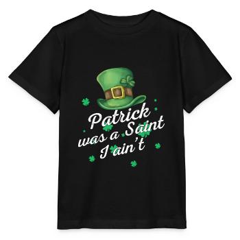 St. Patricks Day - Stanley/Stella Kinder T-Shirt MINI CREATOR  - Schwarz - Vorne - Mikhail (115cm)