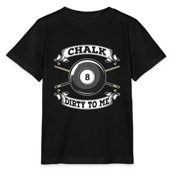 Billiards 8-ball - Stanley/Stella MINI CREATOR Kids’ T-Shirt - black - Front - Mikhail (115cm)