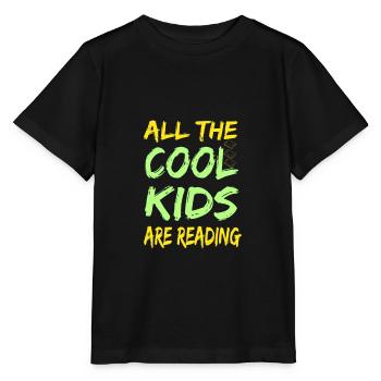 Tous les enfants cool lisent - T-shirt bio MINI CREATOR Stanley/Stella Enfant - noir - Devant - Mikhail (115cm)