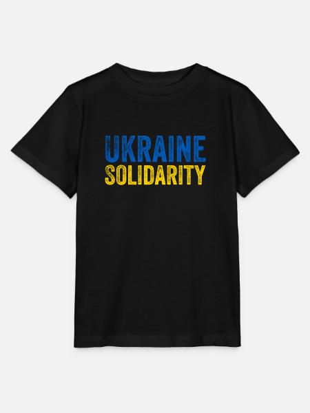 Ukraine Solidarität - Stanley/Stella Kinder T-Shirt MINI CREATOR - Schwarz