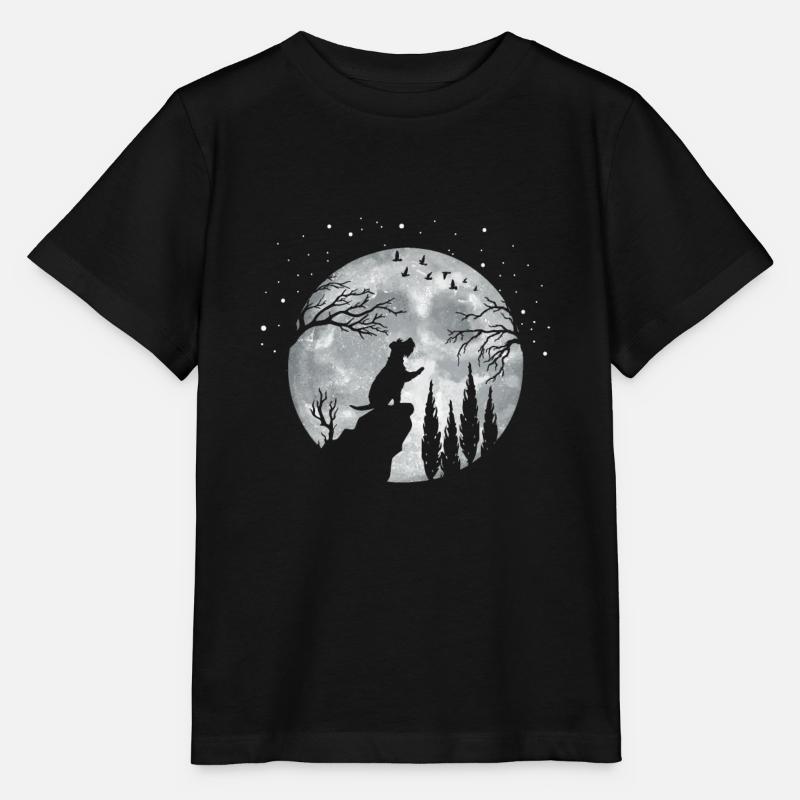Chien Schnauzer - T-shirt bio MINI CREATOR Stanley/Stella Enfant - noir