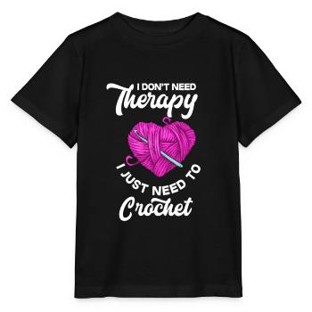 Crochet Crochet Hook Crochet Hooks Crochet Hooker - T-shirt bio MINI CREATOR Stanley/Stella Enfant - noir - Devant - Mikhail (115cm)