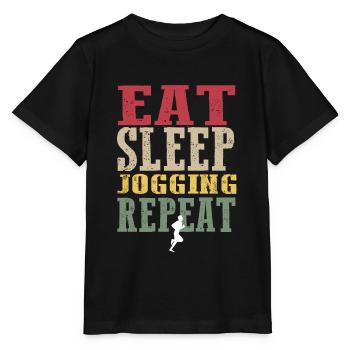 Vintage Jogging Shirt - Stanley/Stella Kinder T-Shirt MINI CREATOR  - Schwarz - Vorne - Mikhail (115cm)