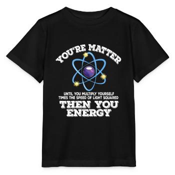 Physicien physicien - T-shirt bio MINI CREATOR Stanley/Stella Enfant - noir - Devant - Mikhail (115cm)