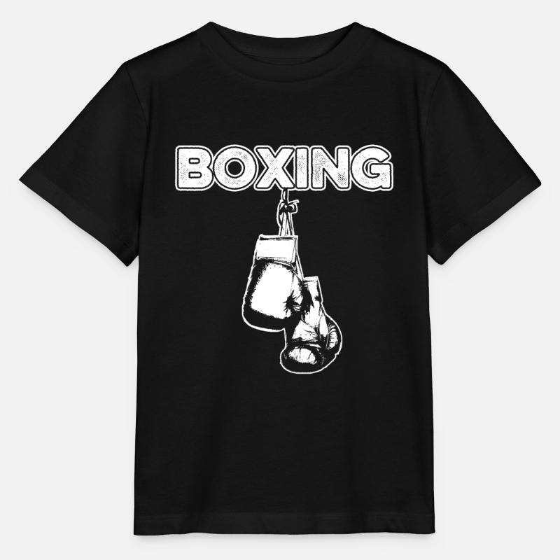 Boxing Boxer - Stanley/Stella MINI CREATOR Kids’ T-Shirt - black