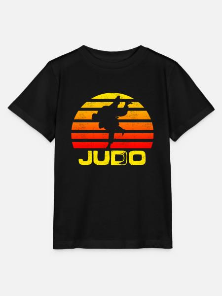 Vintage Judo - Stanley/Stella Kinder-T-shirt MINI CREATOR  - zwart