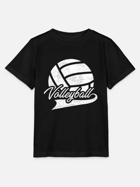 Volleyball - Stanley/Stella Kinder T-Shirt MINI CREATOR - Schwarz