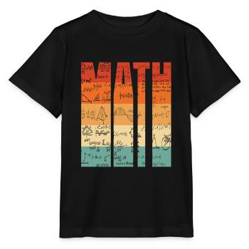 Mathematics - Stanley/Stella MINI CREATOR Kids’ T-Shirt - black - Front - Mikhail (115cm)