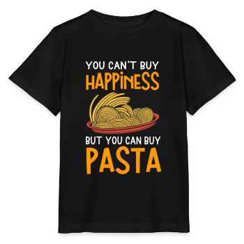 Pasta - Stanley/Stella Kinder T-Shirt MINI CREATOR  - Schwarz - Vorne - Mikhail (115cm)