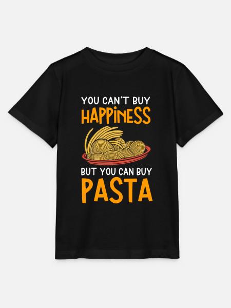 Pasta - Stanley/Stella Kinder T-Shirt MINI CREATOR - Schwarz
