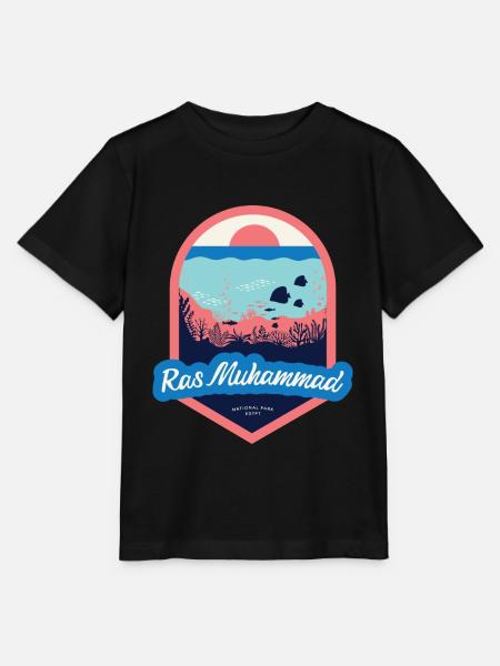 Parco nazionale di Ras Muhammad - Egitto - Maglietta per bambini MINI CREATOR di Stanley/Stella - nero