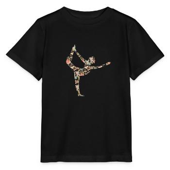 Yoga Yogi - Stanley/Stella MINI CREATOR Kids’ T-Shirt - black - Front - Mikhail (115cm)