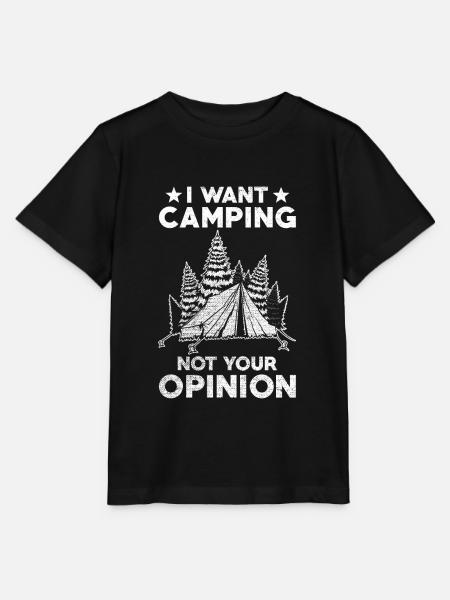 Camper - Stanley/Stella Kinder T-Shirt MINI CREATOR - Schwarz