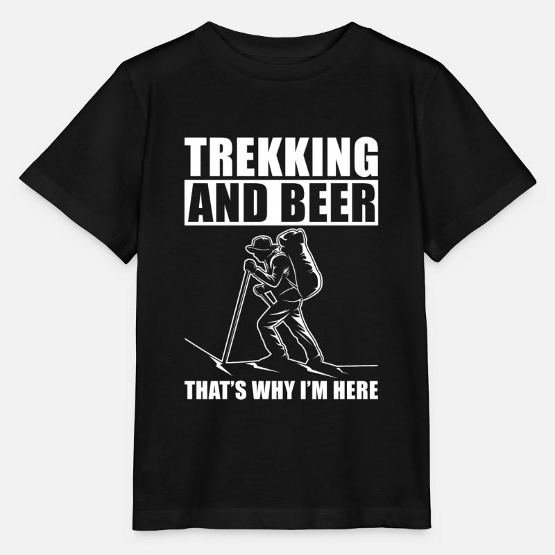 Trekking - T-shirt bio MINI CREATOR Stanley/Stella Enfant - noir