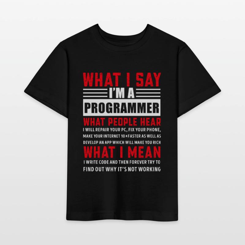 Lustige Programmierung Programmierung Programmierer Geschenk Stanley/Stella Kinder T-Shirt MINI CREATOR 
