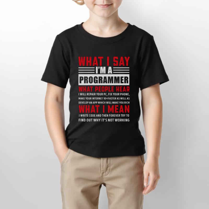 Lustige Programmierung Programmierung Programmierer Geschenk Stanley/Stella Kinder T-Shirt MINI CREATOR 