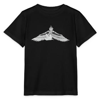Nofretete I Pharao Echnaton Ägyptischer Gott - Stanley/Stella Kinder T-Shirt MINI CREATOR  - Schwarz - Vorne - Mikhail (115cm)