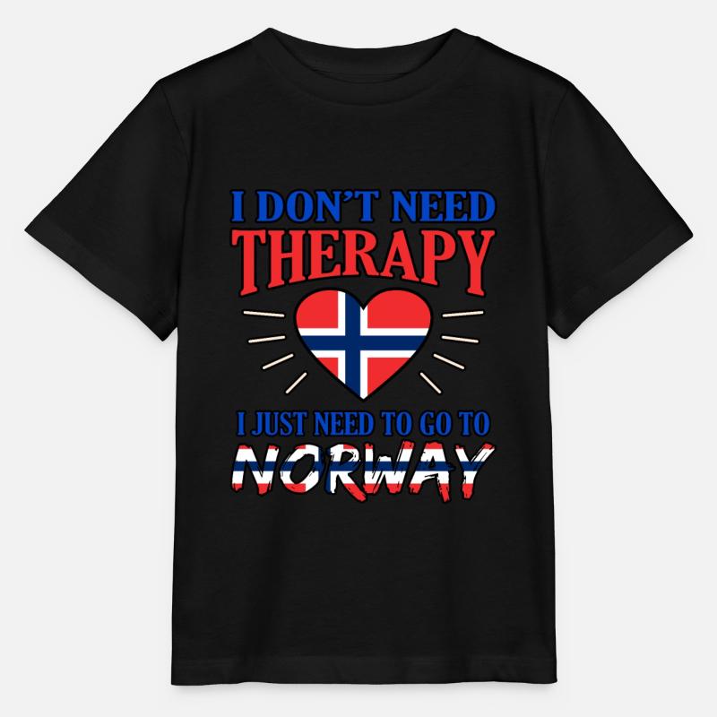 Norvège - T-shirt bio MINI CREATOR Stanley/Stella Enfant - noir