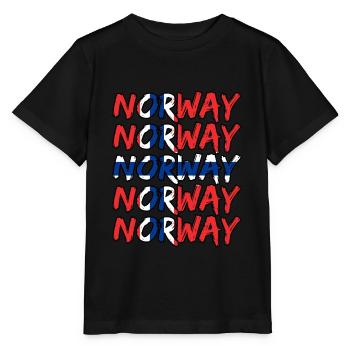Norway - Stanley/Stella MINI CREATOR Kids’ T-Shirt - black - Front - Mikhail (115cm)