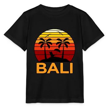 Bali - Stanley/Stella Kinder T-Shirt MINI CREATOR  - Schwarz - Vorne - Mikhail (115cm)