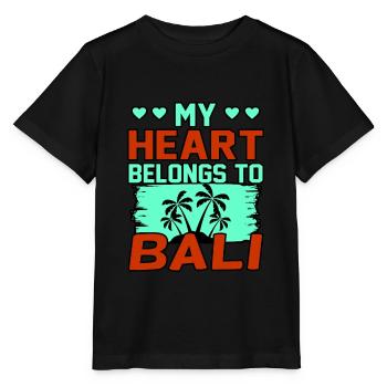 Bali - Stanley/Stella Kinder T-Shirt MINI CREATOR  - Schwarz - Vorne - Mikhail (115cm)