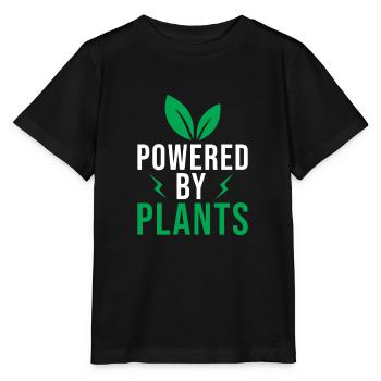 Powered by Plants - Stanley/Stella MINI CREATOR Kids’ T-Shirt - black - Front - Mikhail (115cm)
