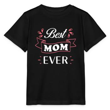 Meilleure maman meilleure maman de tous les temps - T-shirt bio MINI CREATOR Stanley/Stella Enfant - noir - Devant - Mikhail (115cm)