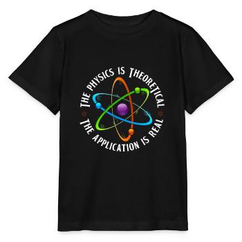 Physicien physicien - T-shirt bio MINI CREATOR Stanley/Stella Enfant - noir - Devant - Mikhail (115cm)