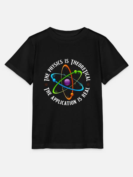 Physik Physiker - Stanley/Stella Kinder T-Shirt MINI CREATOR - Schwarz