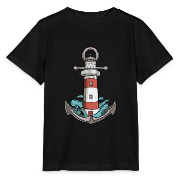 Phare - T-shirt bio MINI CREATOR Stanley/Stella Enfant - noir - Devant - Mikhail (115cm)
