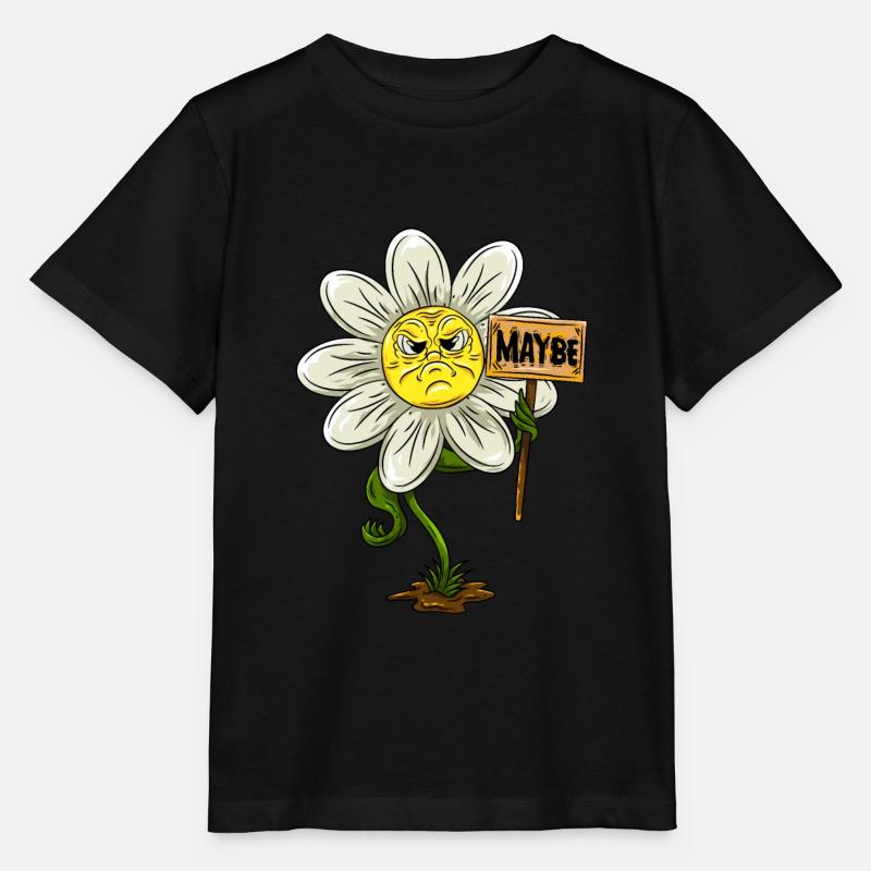 Pâquerette - T-shirt bio MINI CREATOR Stanley/Stella Enfant - noir