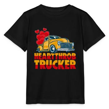 Truck Driver Truck Driver Truck Driver Trucker - Stanley/Stella MINI CREATOR Kids’ T-Shirt - black - Front - Mikhail (115cm)