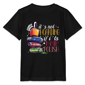 Nail Tech Nail Technician Manicurist Nails Artist - Stanley/Stella MINI CREATOR Kids’ T-Shirt - black - Front - Mikhail (115cm)