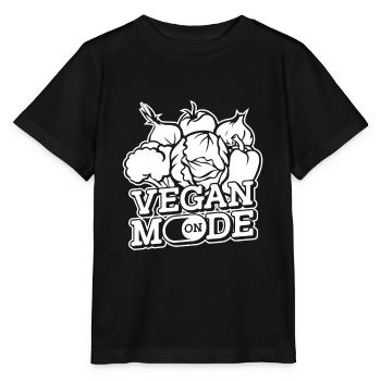 Vegan Veganer - Stanley/Stella Kinder T-Shirt MINI CREATOR  - Schwarz - Vorne - Mikhail (115cm)