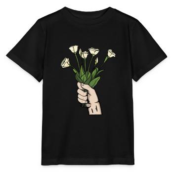 Florist Floristry - Stanley/Stella MINI CREATOR Kids’ T-Shirt - black - Front - Mikhail (115cm)