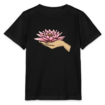 Meditation Meditieren - Stanley/Stella Kinder T-Shirt MINI CREATOR  - Schwarz - Vorne - Mikhail (115cm)