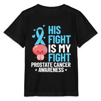 Prostate Cancer Prostate Cancer Chemo - Stanley/Stella MINI CREATOR Kids’ T-Shirt - black - Front - Mikhail (115cm)