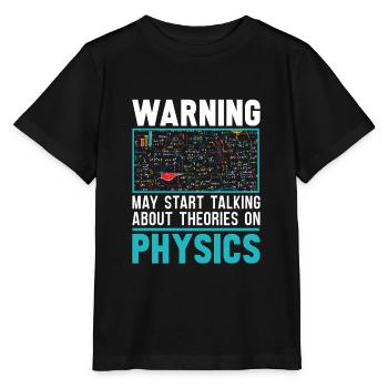 Physicien physicien - T-shirt bio MINI CREATOR Stanley/Stella Enfant - noir - Devant - Mikhail (115cm)