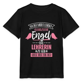 Lehrerin - Stanley/Stella Kinder T-Shirt MINI CREATOR  - Schwarz - Vorne - Mikhail (115cm)