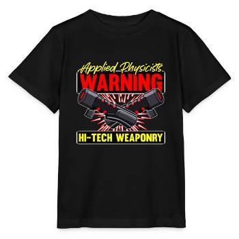 Physik Physiker - Stanley/Stella Kinder T-Shirt MINI CREATOR  - Schwarz - Vorne - Mikhail (115cm)