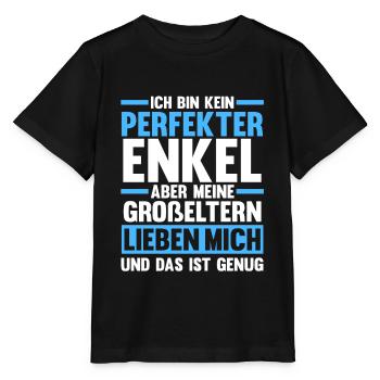 Enkel - Stanley/Stella Kinder T-Shirt MINI CREATOR  - Schwarz - Vorne - Mikhail (115cm)