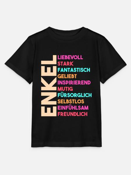 Enkel - Stanley/Stella Kinder T-Shirt MINI CREATOR - Schwarz