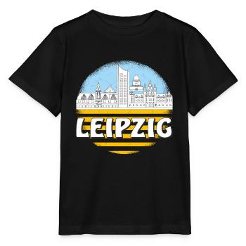 LEIPZIG - T-shirt bio MINI CREATOR Stanley/Stella Enfant - noir - Devant - Mikhail (115cm)