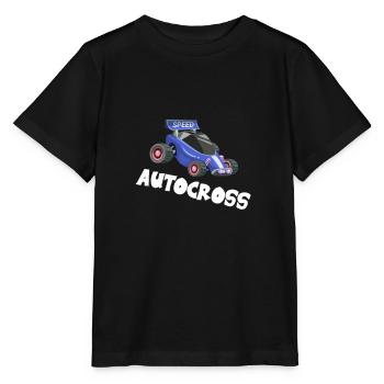 Autocross Stockcar - Stanley/Stella Kinder T-Shirt MINI CREATOR  - Schwarz - Vorne - Mikhail (115cm)