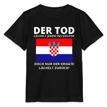 Balkan Hrvatska Apc Balkan Jebiga Hrvatska Kroate - Stanley/Stella Kinder T-Shirt MINI CREATOR  - Schwarz - Vorne - Mikhail (115cm)