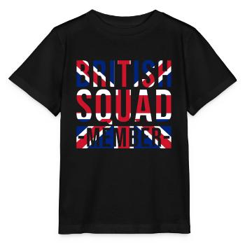 Membres de l’escouade britannique - T-shirt bio MINI CREATOR Stanley/Stella Enfant - noir - Devant - Mikhail (115cm)
